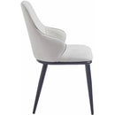 !nspire Zilo/Kash 207-671SBK_084BEG 5 pc Dining Set - Faux Marble/Black/Beige IMAGE 9