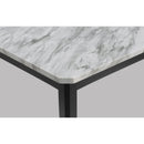  Crown Mark Pascal 2224T-3864 Dining Table - White/Black IMAGE 4