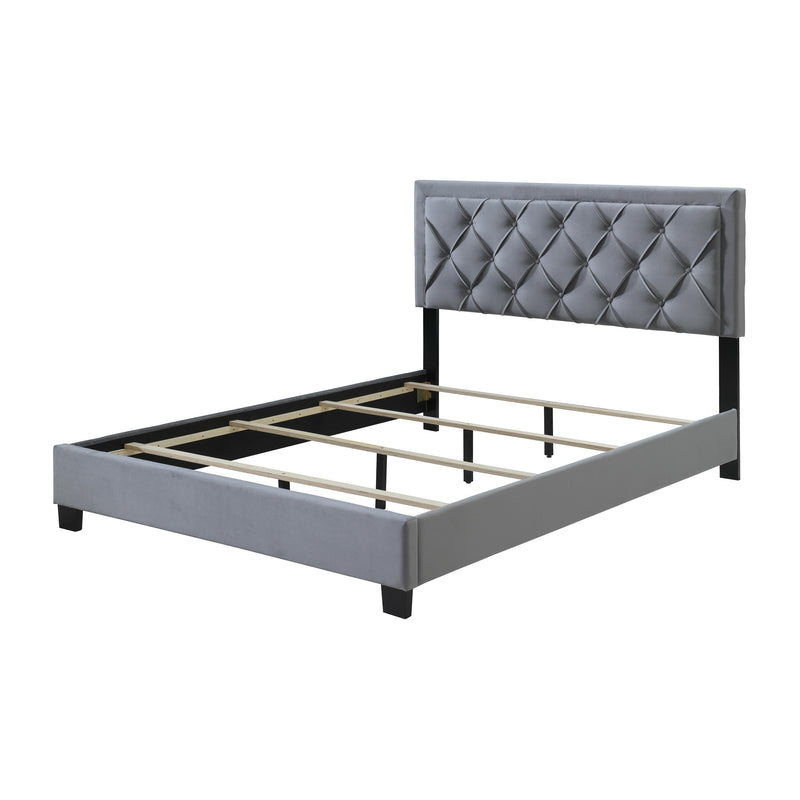 Crown Mark Danzy King Upholstered Panel Bed 5092-K-HBFB/5092-KQ-RAIL IMAGE 3