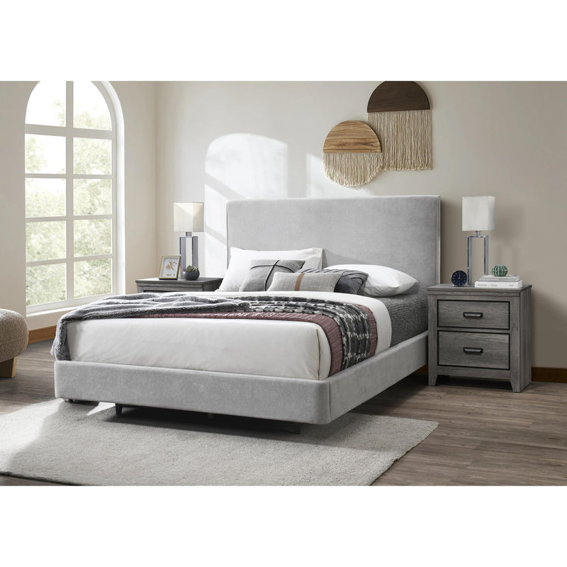 Crown Mark Nirvana King Upholstered Panel Bed 5095-K-HB/5095-K-FB/5095-KQ-RAIL IMAGE 2