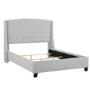  Crown Mark Eva 5111DV-Q Queen Platform Bed - Dove Grey IMAGE 5