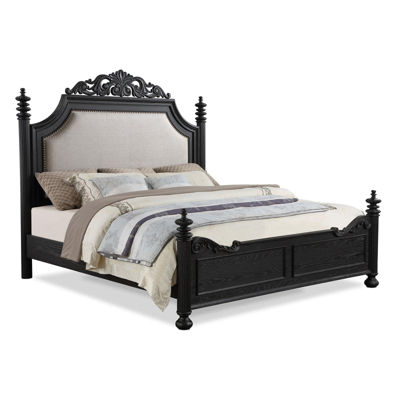 Crown Mark Kingsbury Queen Poster Bed B1130-Q-FB/B1130-Q-HB/B1130-KQ-RAIL IMAGE 1