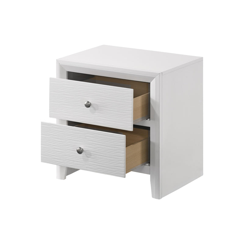 Crown Mark Evan 2-Drawer Nightstand B4710-2 IMAGE 3