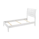  Crown Mark Evan B4710-T Twin Bed - White IMAGE 1