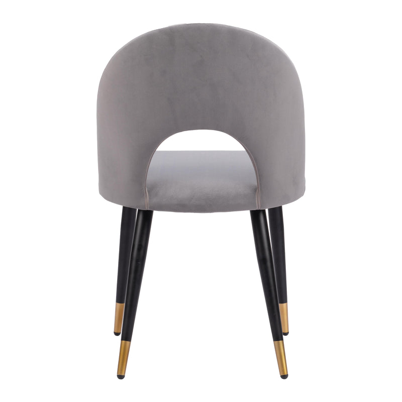  Zuo Menlo 109874 Dining Chair - Grey IMAGE 4