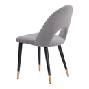  Zuo Menlo 109874 Dining Chair - Grey IMAGE 5