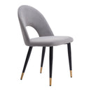  Zuo Menlo 109874 Dining Chair - Grey IMAGE 6