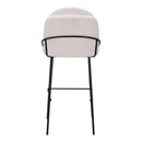  Zuo Jambi 109969 Barstool - Ivory IMAGE 4