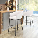  Zuo Essen 109808 Barstool - Ivory IMAGE 8