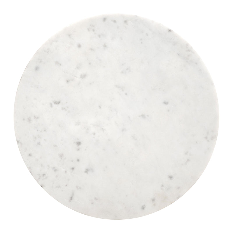  Zuo Cyprus 109915 Side Table - White & Natural IMAGE 4