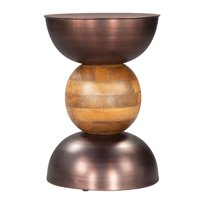  Zuo Tripoli 109777 Side Table - Bronze IMAGE 3