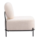 Zuo Arendal 110023 Accent Chair - Vanilla IMAGE 2