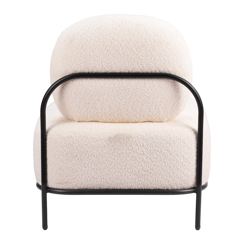  Zuo Arendal 110023 Accent Chair - Vanilla IMAGE 4