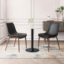  Zuo Magnus 109933 Dining Chair - Black & Walnut IMAGE 9