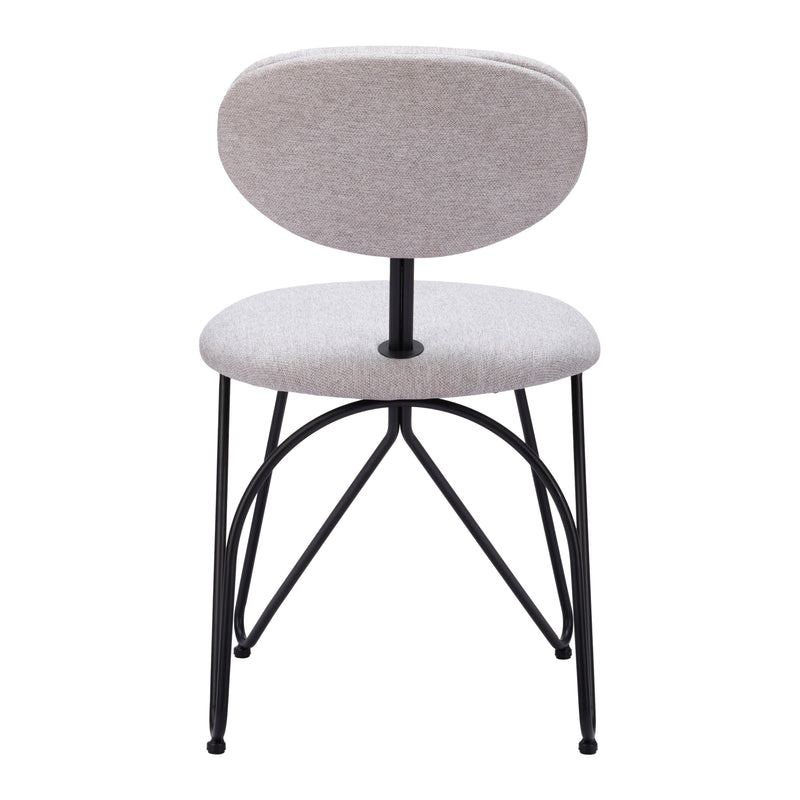  Zuo Novi 110017 Dining Chair - Dove Grey IMAGE 4