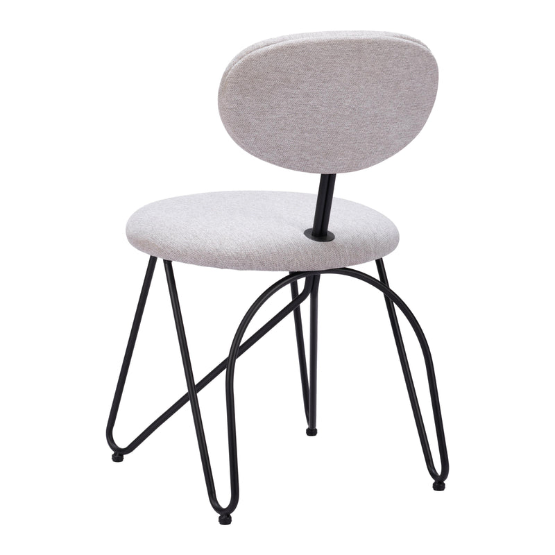  Zuo Novi 110017 Dining Chair - Dove Grey IMAGE 5