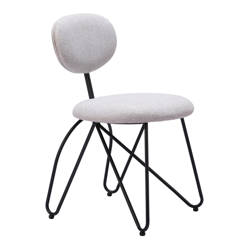  Zuo Novi 110017 Dining Chair - Dove Grey IMAGE 6