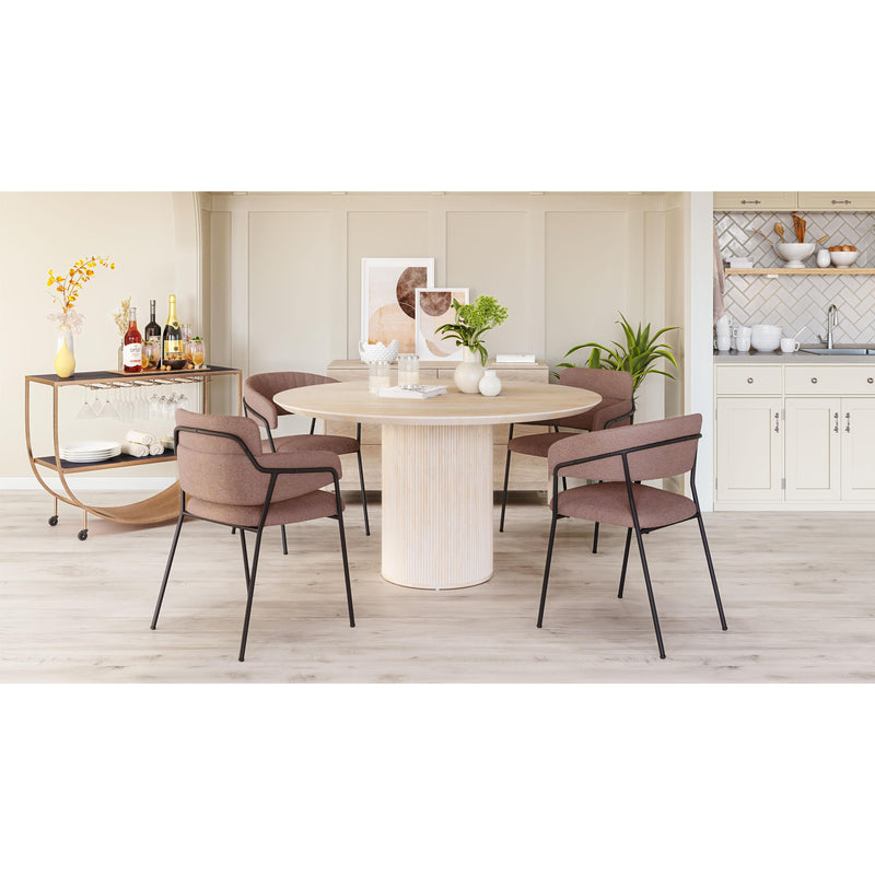  Zuo Josephine 109670 Dining Chair - Brown IMAGE 10