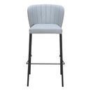  Zuo Linz 109783 Barstool - Grey IMAGE 3