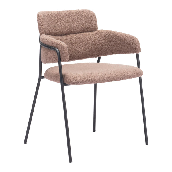  Zuo Marcel 109664 Dining Chair - Brown IMAGE 1
