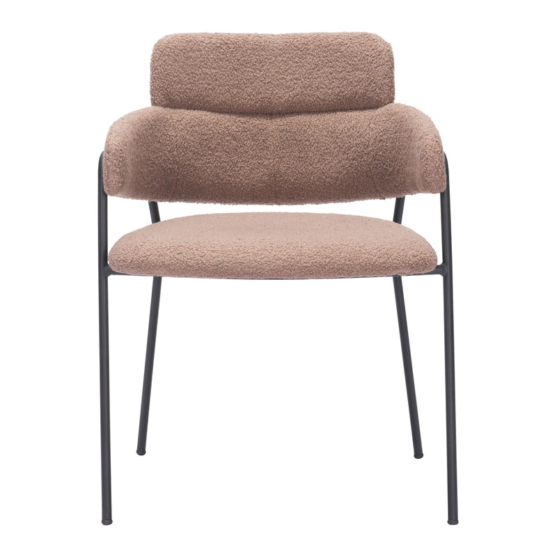  Zuo Marcel 109664 Dining Chair - Brown IMAGE 3