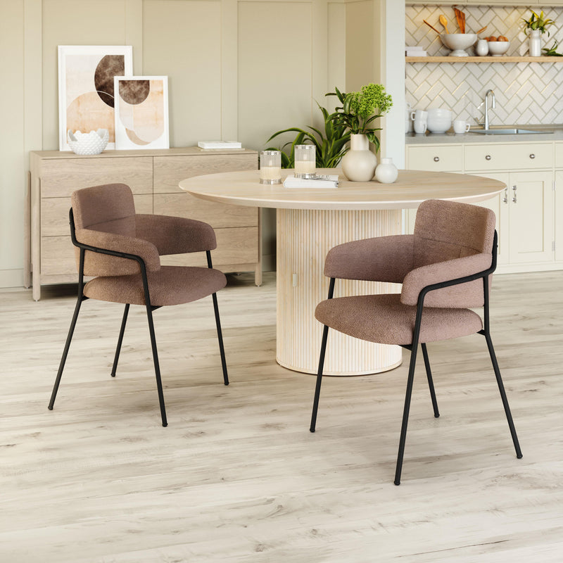  Zuo Marcel 109664 Dining Chair - Brown IMAGE 9