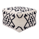  Zuo Lizardo 109821 Ottoman - Beige & Black IMAGE 3