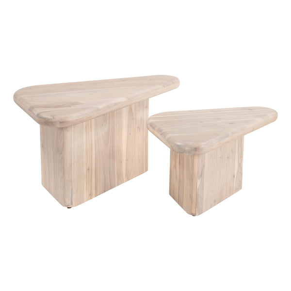  Zuo Navidic 109872 Coffee Table Set - Natural IMAGE 1