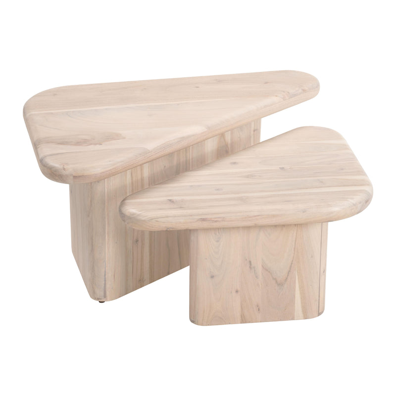  Zuo Navidic 109872 Coffee Table Set - Natural IMAGE 5