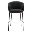  Zuo Essen 109810 Barstool - Black & Bronze IMAGE 3