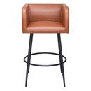  Zuo Horbat 109947 Barstool - Brown IMAGE 3