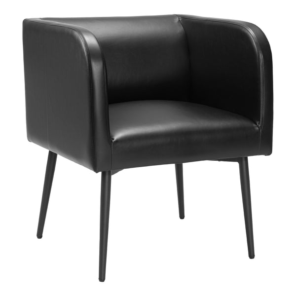  Zuo Horbat 110061 Dining Chair - Black IMAGE 1