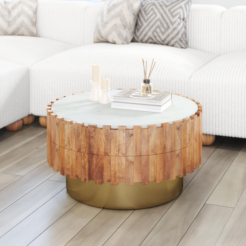  Zuo Bombay 109764 Coffee Table - Natural IMAGE 7