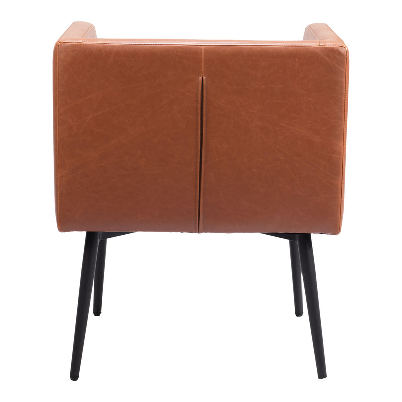  Zuo Horbat 109945 Dining Chair - Brown IMAGE 4
