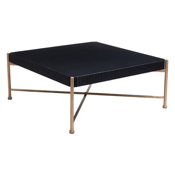  Zuo Nazaire 109838 Coffee Table - Black IMAGE 1