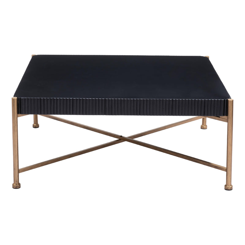  Zuo Nazaire 109838 Coffee Table - Black IMAGE 2