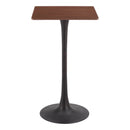  Zuo Valleta 109832 Bar Table - Brown IMAGE 2