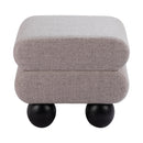  Zuo Davao 109981 Ottoman - Grey IMAGE 3