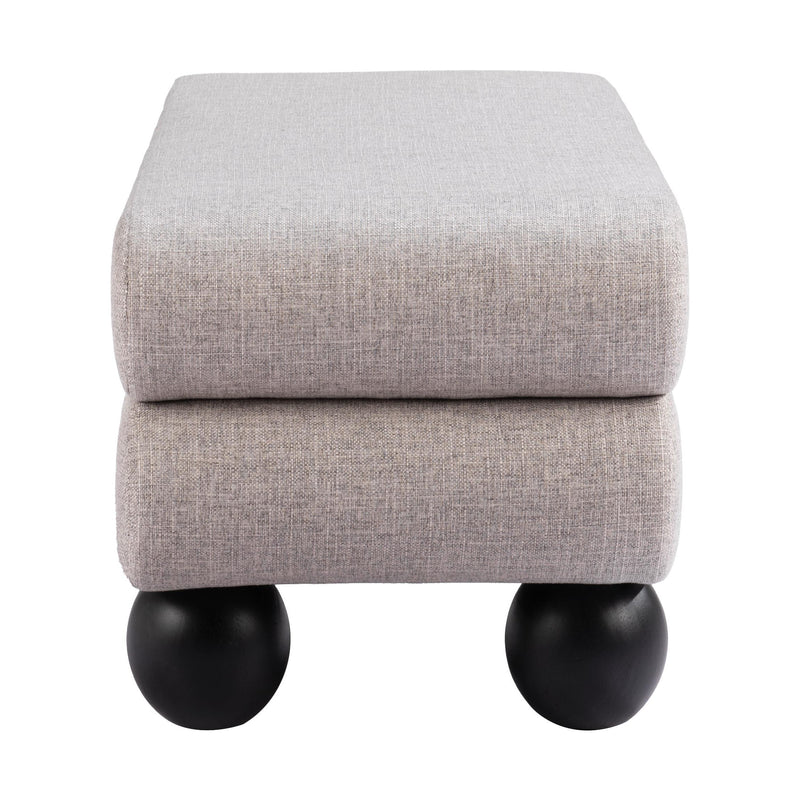  Zuo Davao 109980 Bench - Grey IMAGE 2