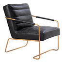  Zuo Dallas 109521 Accent Chair - Vintage Black IMAGE 1