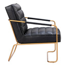  Zuo Dallas 109521 Accent Chair - Vintage Black IMAGE 2