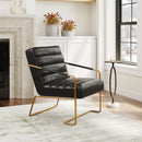  Zuo Dallas 109521 Accent Chair - Vintage Black IMAGE 8