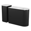  Zuo Ormara 109921 Console Table Set - White & Black IMAGE 1