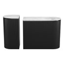  Zuo Ormara 109921 Console Table Set - White & Black IMAGE 3