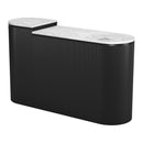  Zuo Ormara 109921 Console Table Set - White & Black IMAGE 4