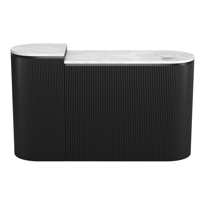  Zuo Ormara 109921 Console Table Set - White & Black IMAGE 5