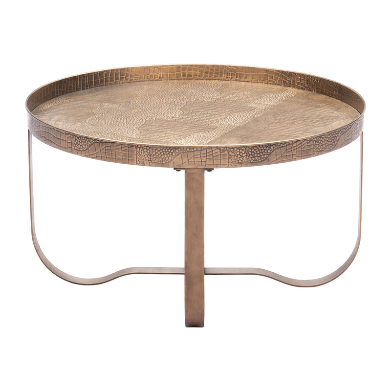  Zuo Vannes 109839 Coffee Table - Brass IMAGE 3
