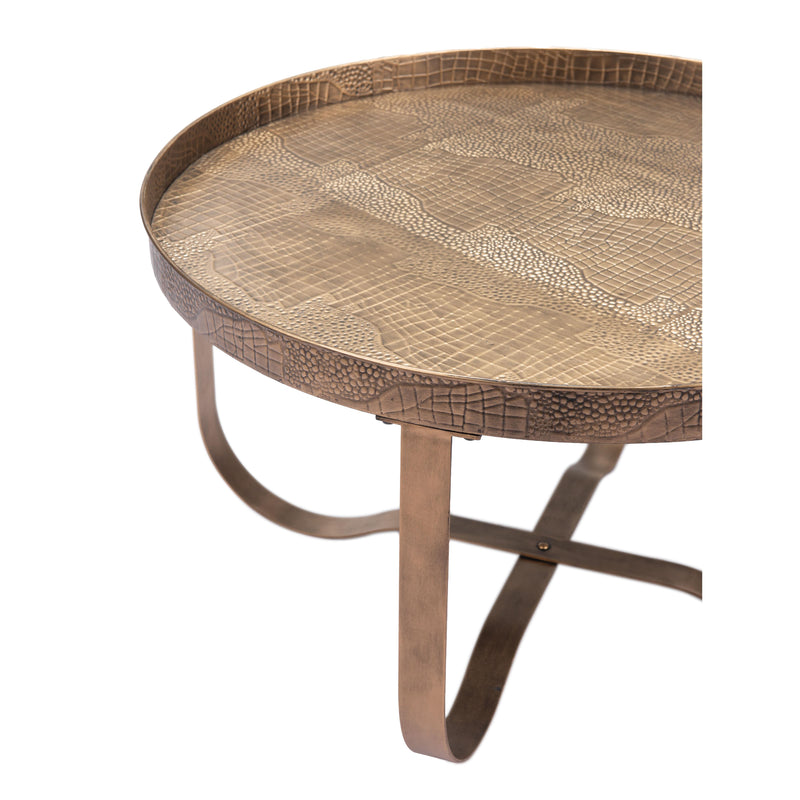  Zuo Vannes 109839 Coffee Table - Brass IMAGE 4