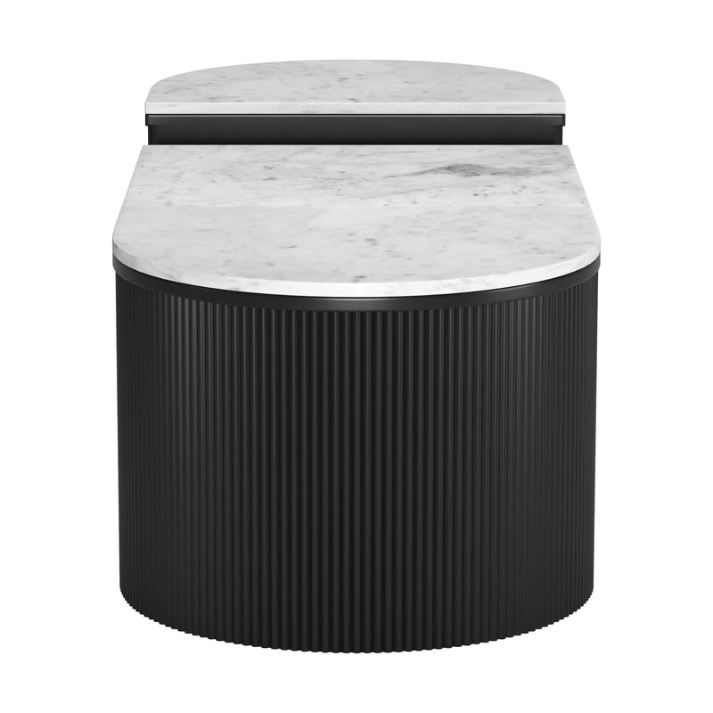  Zuo Ormara 109920 Coffee Table Set - White & Black IMAGE 2