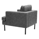  Zuo Decade 109903 Armchair - Vintage Grey IMAGE 5